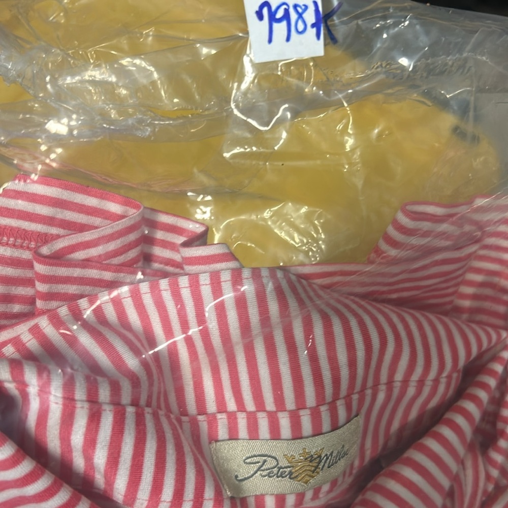 Peter Millar Hales Performance Jersey Striped‎ Polo. Size XL (798K) - Picture 11 of 11